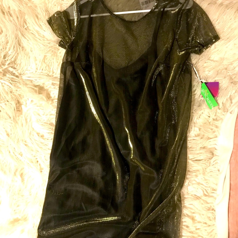 Sparkle Mesh Dress! NWT!